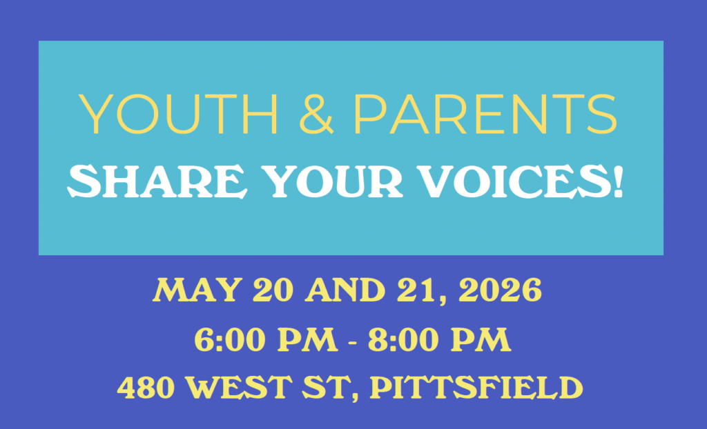 Pittsfield focus group flyer
