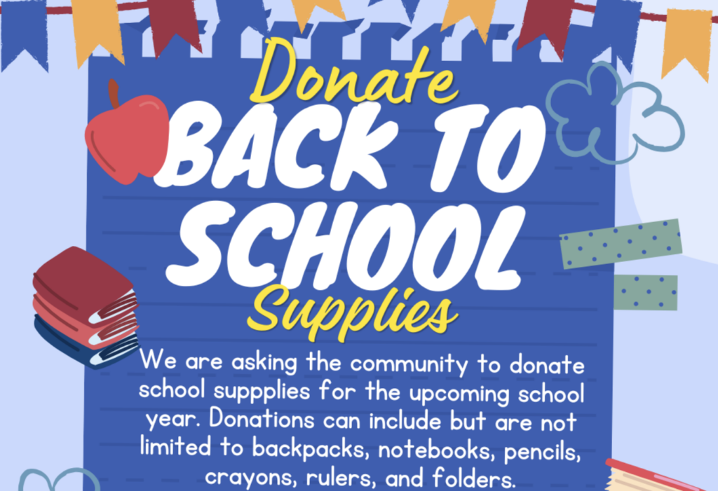 Donate Back to School supplies