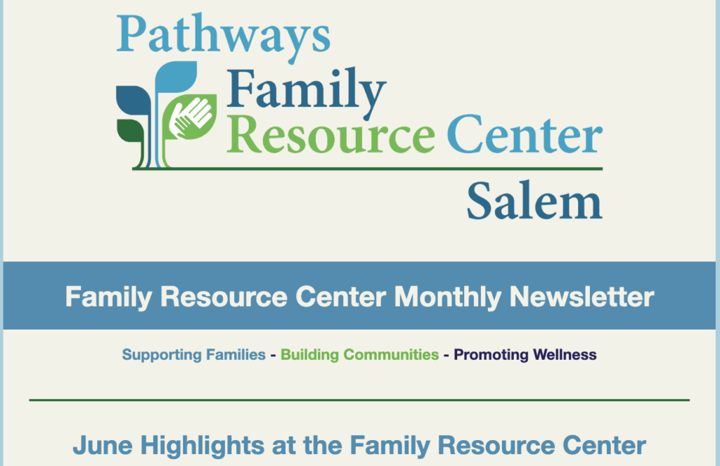 Screenshot of Salem FRC newsletter