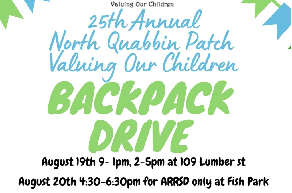 Athol Backpack Drive flyer