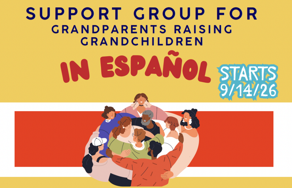 Flyer for Support Group for Parents in Spanish